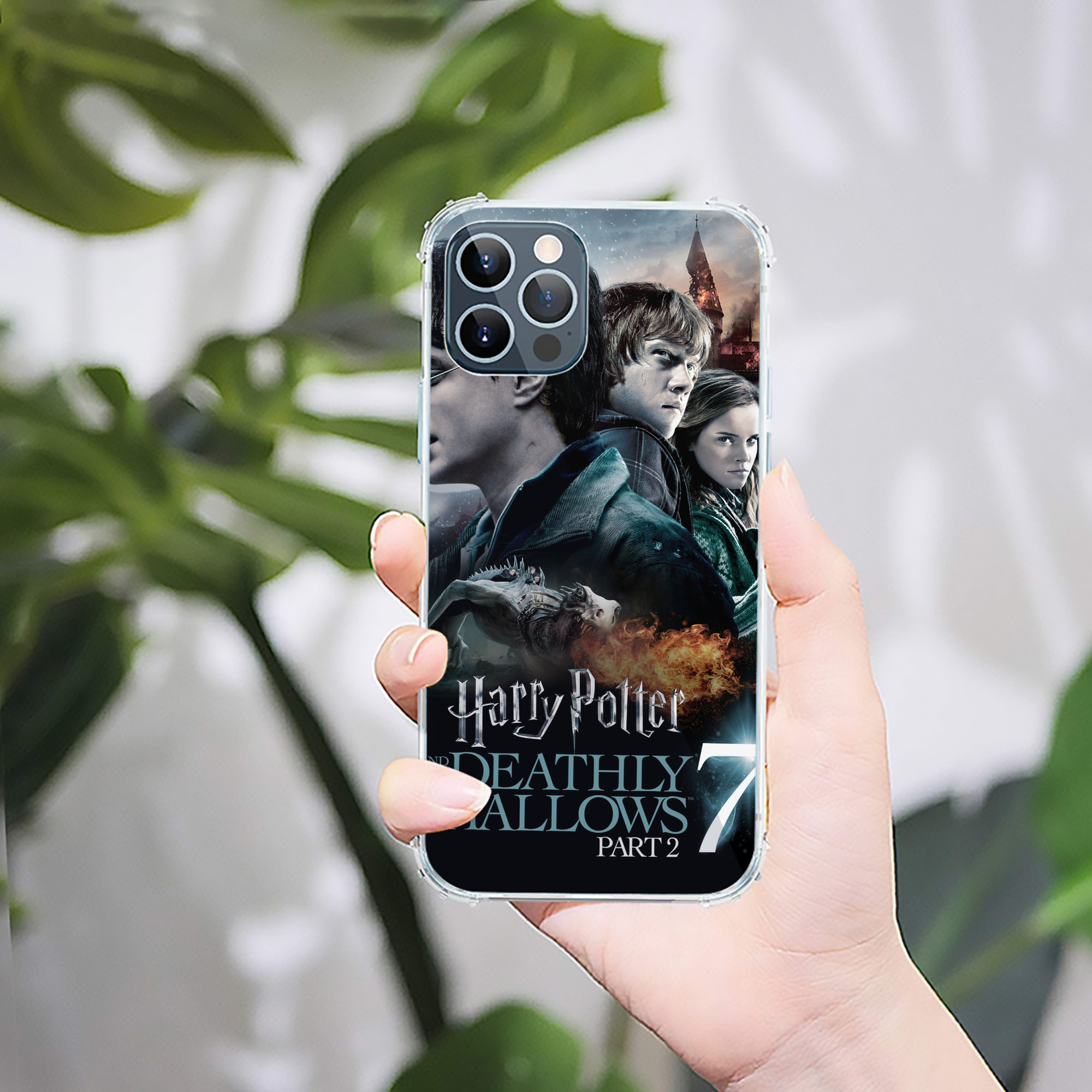 （画像用） Harry Potter ハリー・ポッターシリーズ 【iPhone 12シリーズ対応】透明スマホケース（クリアソフトケース）